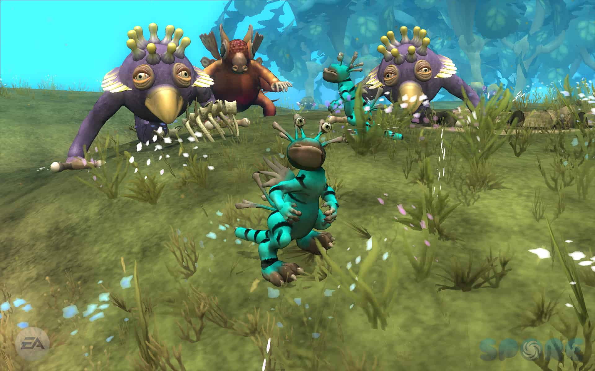 A Steam promotional image for Spore.