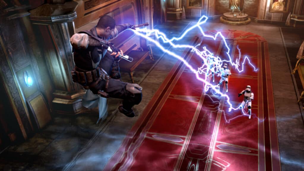 The Force being used in Star Wars: The Force Unleashed II.