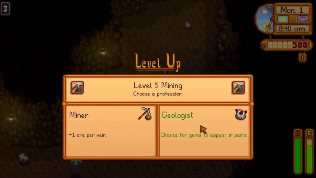 An in-game screenshot from Stardew Valley.