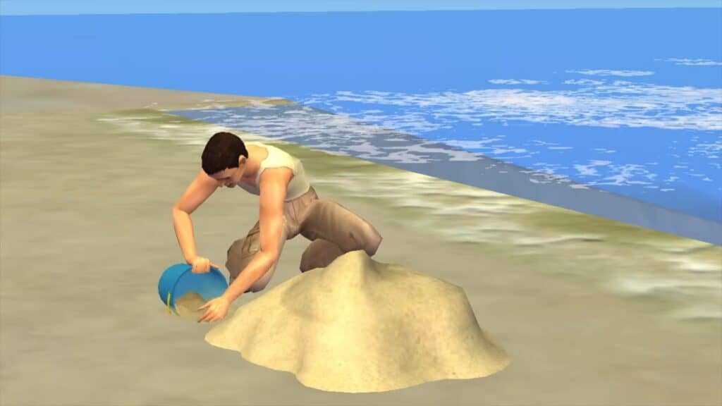 An in-game screenshot from The Sims 2.