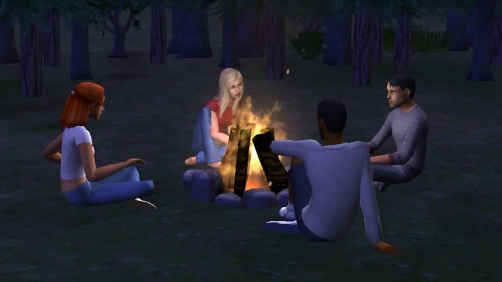 An in-game screenshot from The Sims 2.