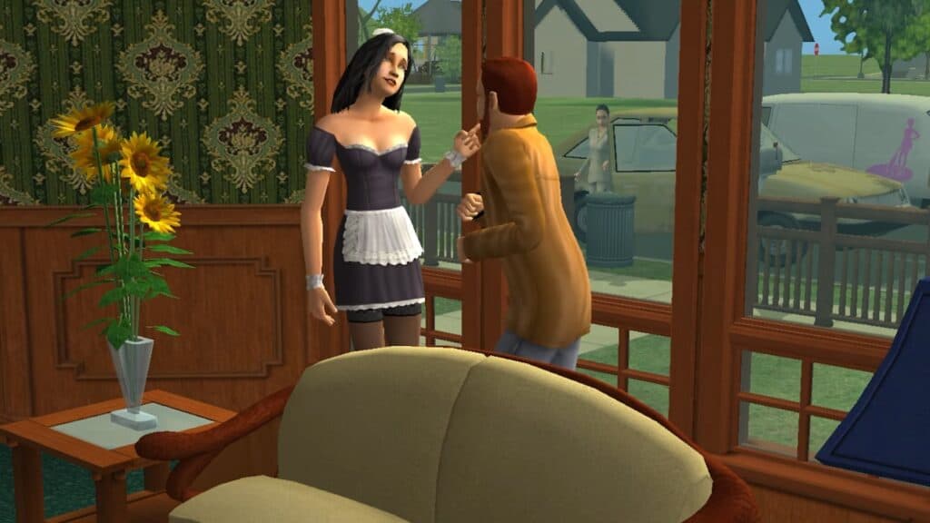 An in-game screenshot from The Sims 2.