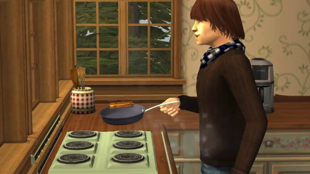 An in-game screenshot from The Sims 2.