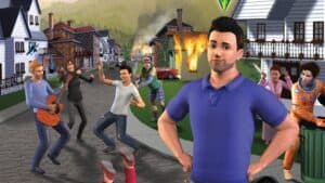 Official artwork for The Sims 3.