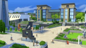 An official screenshot of The Sims 4: Discovery University expansion pack.