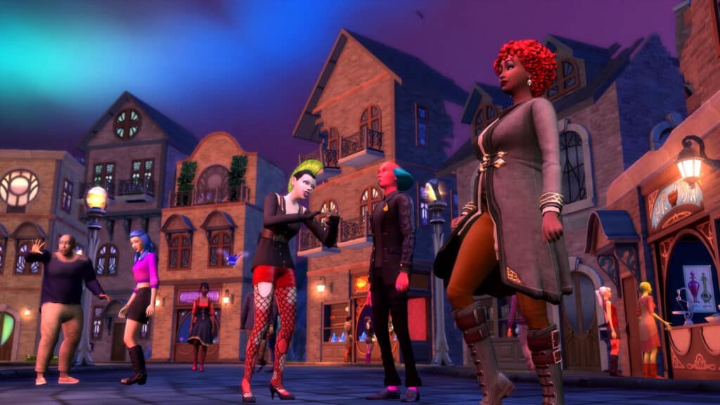 A Steam promotional image for The Sims 4: Realm of Magic.