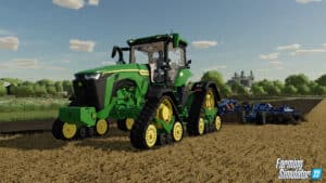 Tractor in Farming Simulator.