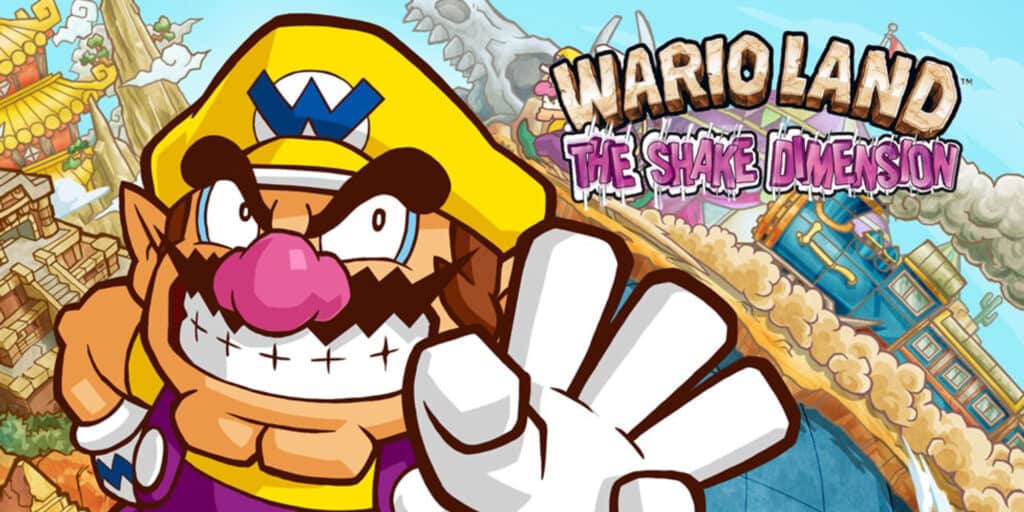 A promotional image for Wario Land: The Shake Dimension.