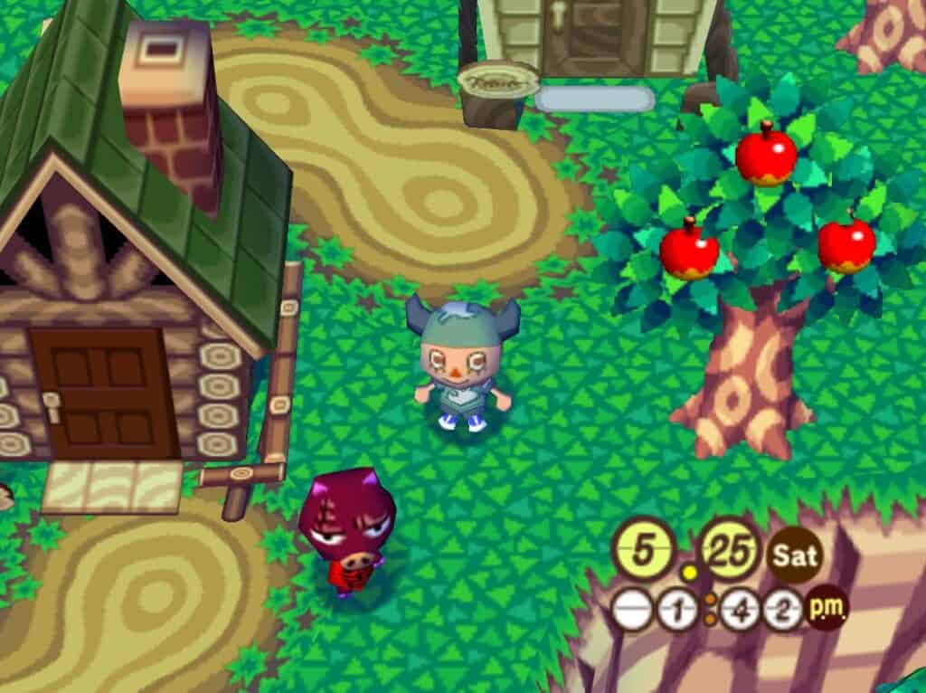 Animal Crossing gameplay