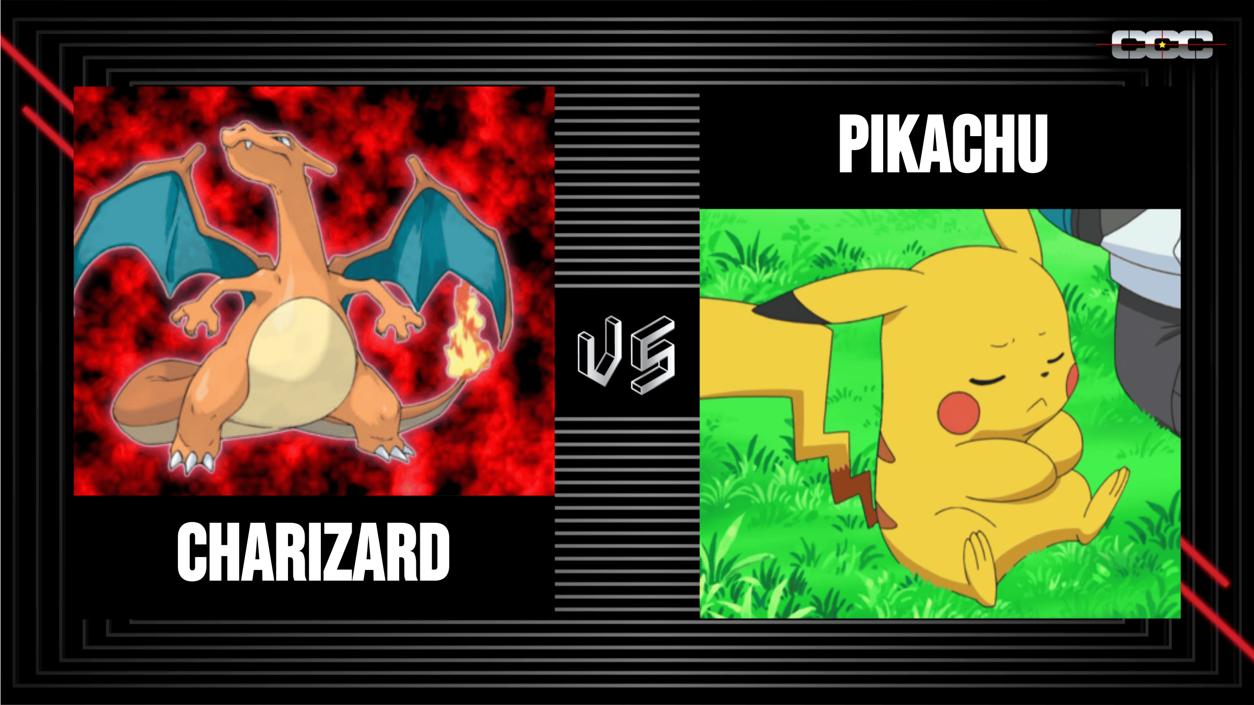 Charizard vs. Pikachu