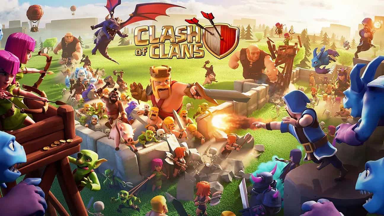 Clash of Clans key art