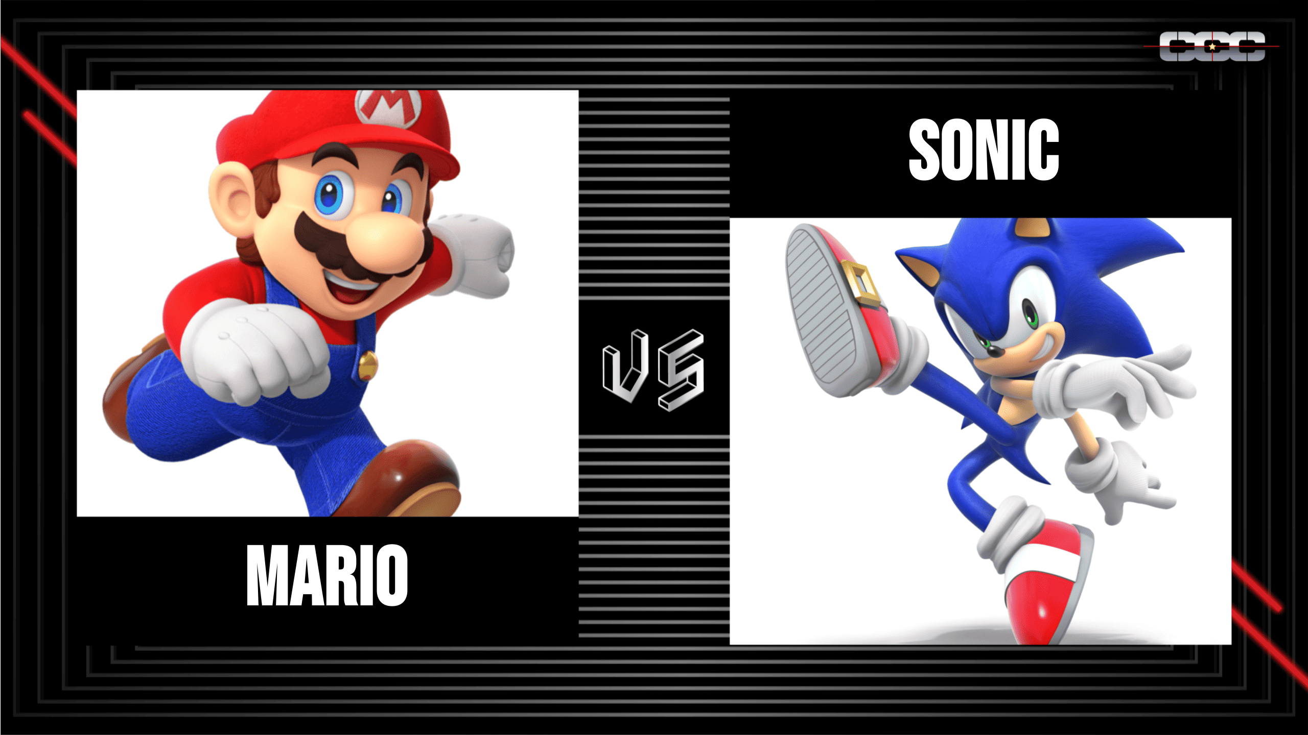 Mario vs Sonic