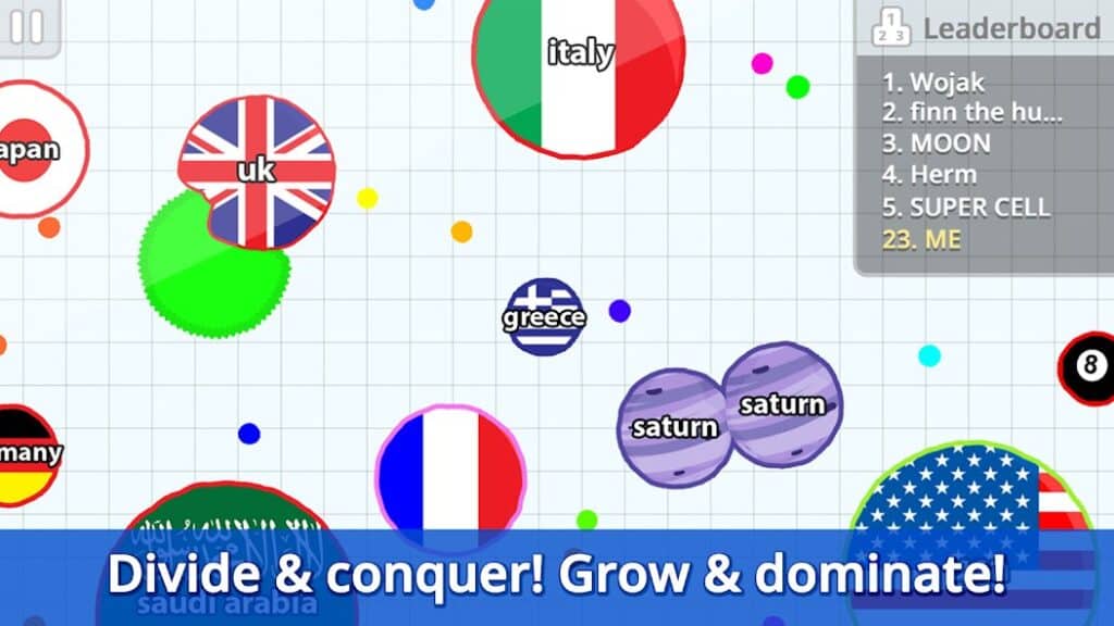 MODDED SERVER CHEATING! - Agar.io (3)