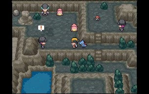 Pokemon soulsilver promo screenshot of a level