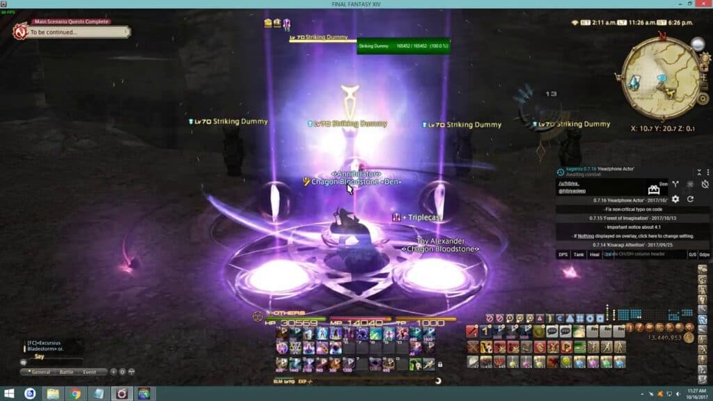 Final Fantasy XIV gameplay