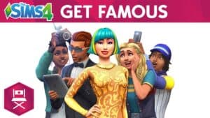 The Sims 4: Get Famous key art