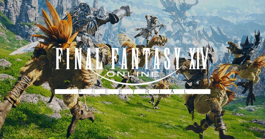 Final Fantasy XIV Free Trial ad