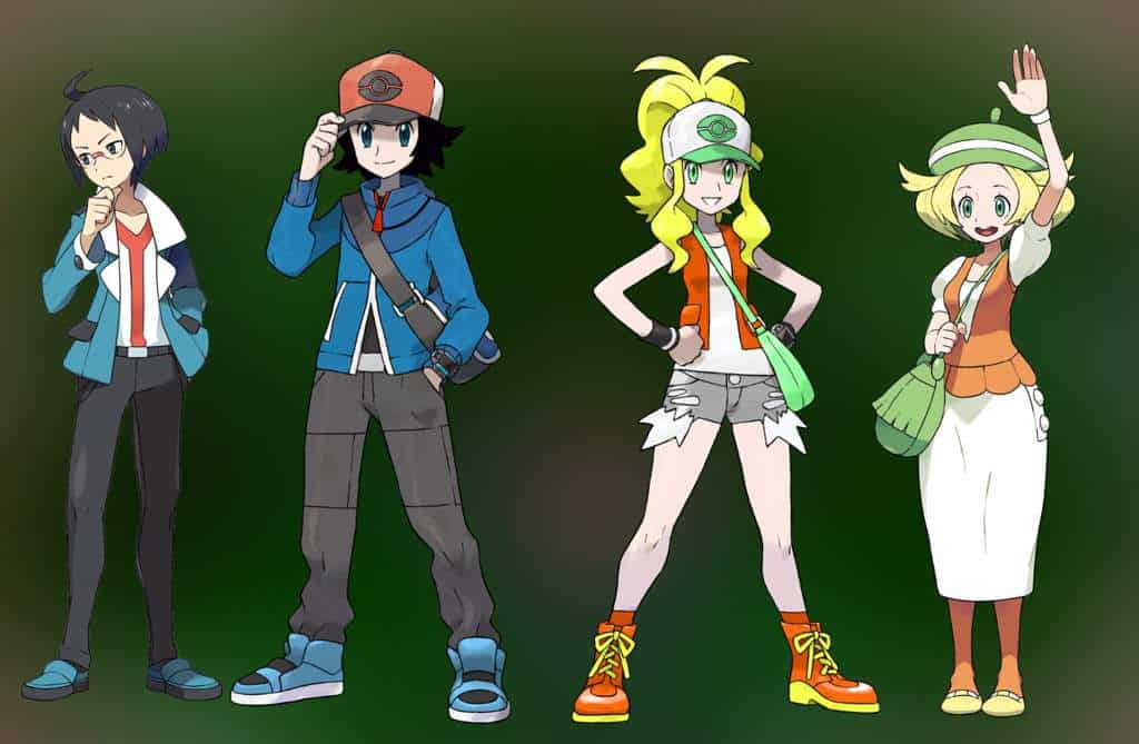 Pokemon Black characters