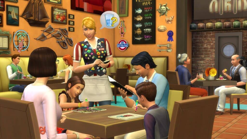 sims 4 dine out
