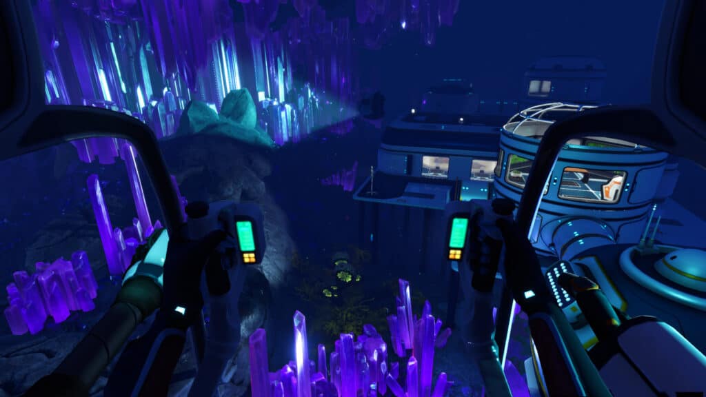 Subnautica: Below Zero lets you build extensive seabases on the ocean floor.