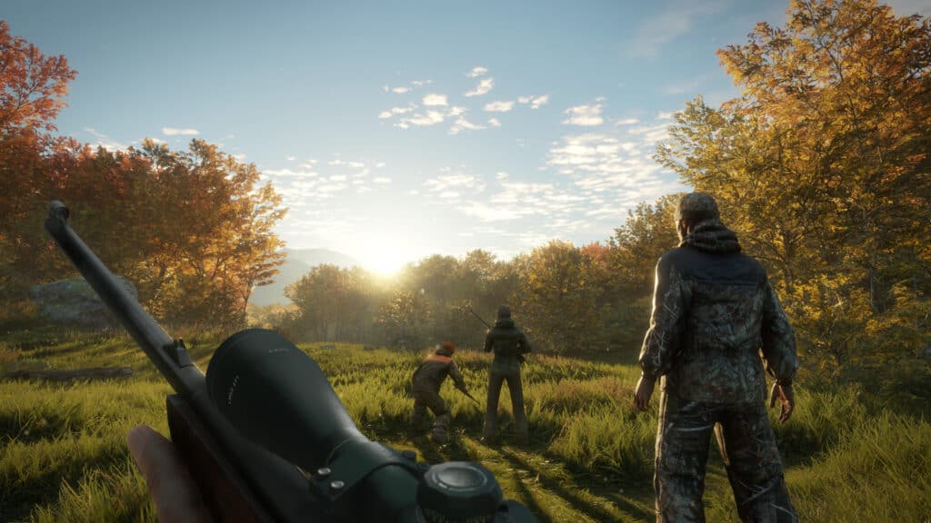 A Steam promotional image for theHunter: Call of the Wild.