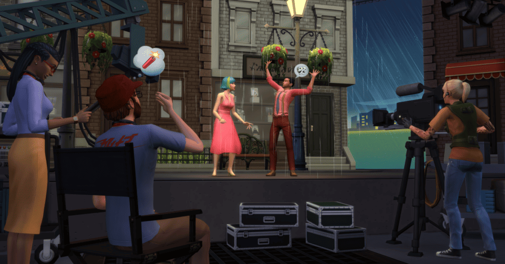 The Sims 4: Get Famous gameplay