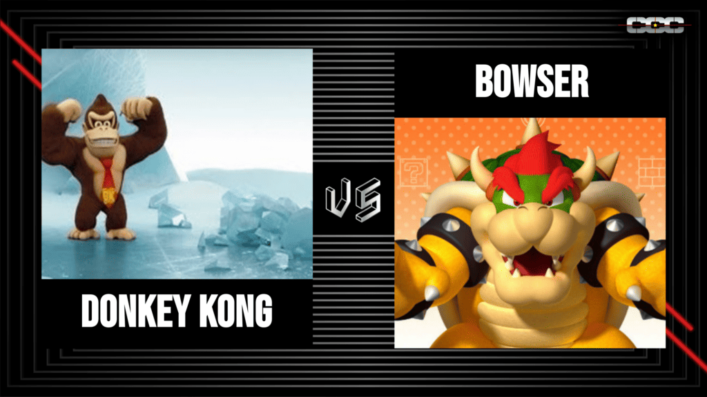 Monstrous Matchup Donkey Kong vs. Bowser Clash of the Giants