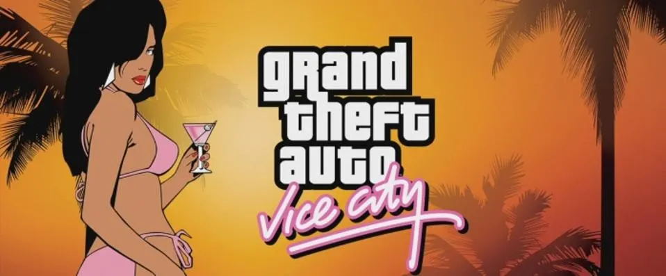 Grand Theft Auto: Vice City key art