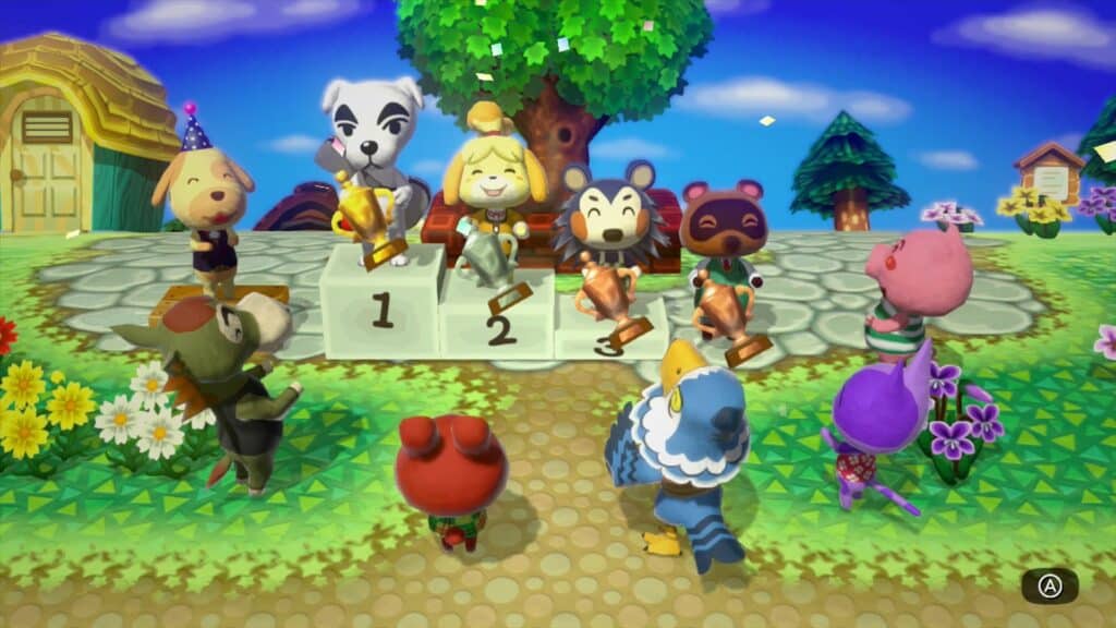 Animal Crossing Amiibo Festival promo screenshot