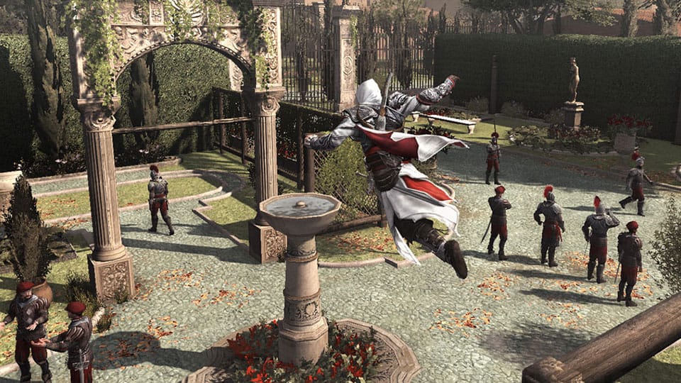 Ezio in Rome in Assassin's Creed Brotherhood.