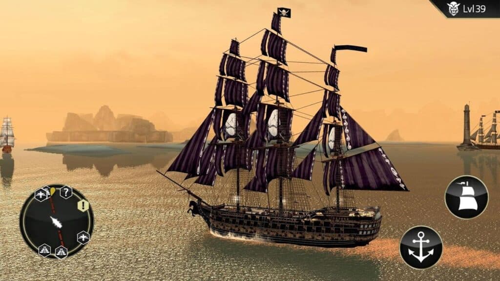 Ships in Assassin's Creed: Pirates.