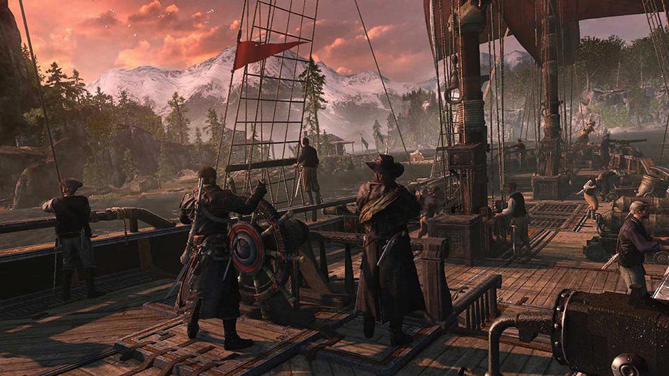 Ship in Assassin's Creed Rogue.