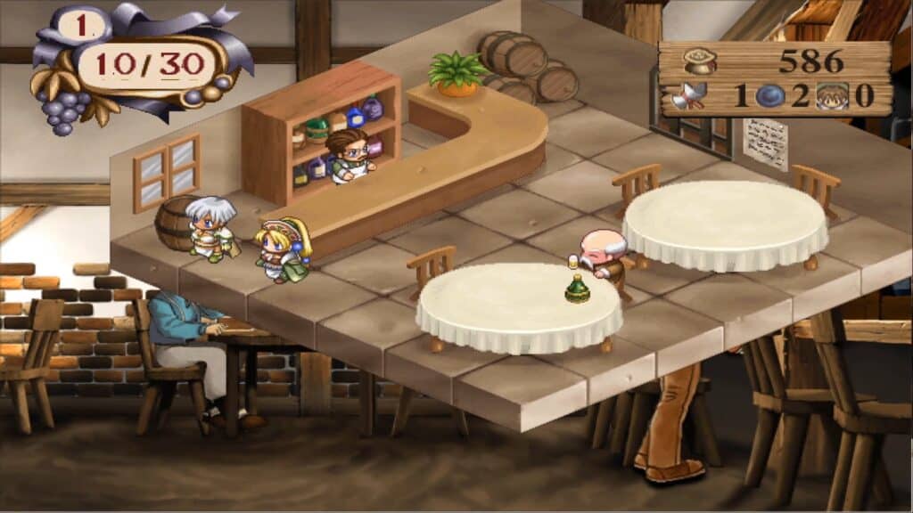 An in-game screenshot from Atelier Marie: The Alchemist of Salburg.