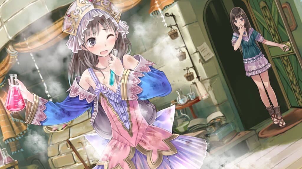 A Steam promotional image for Atelier Totori: The Adventurer of Arland.