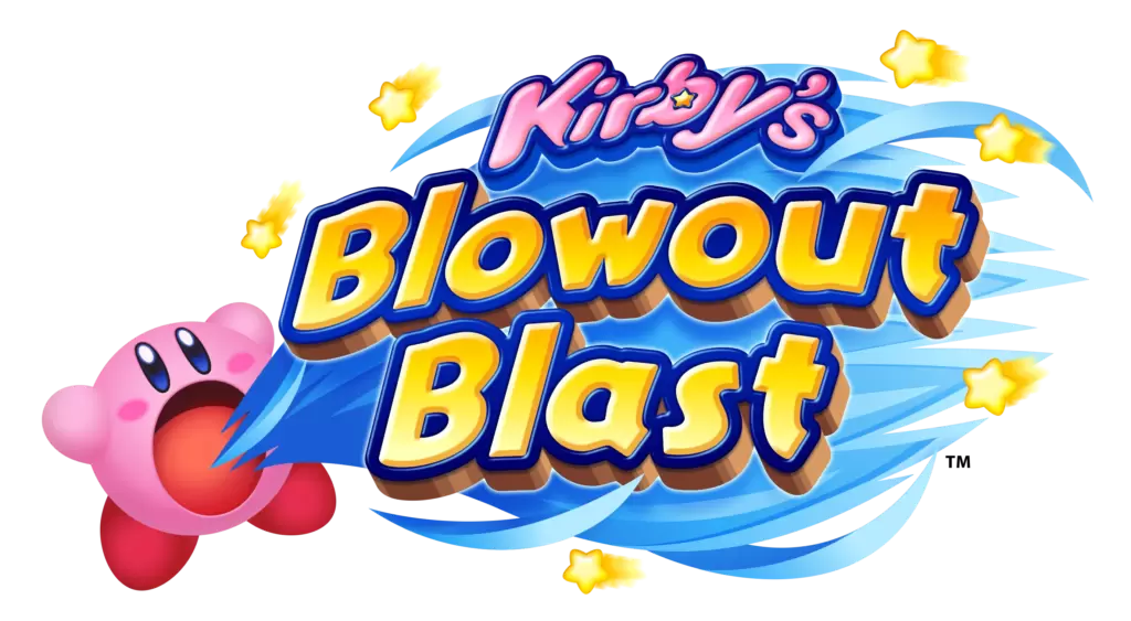 Kirby's Blowout Blast logo