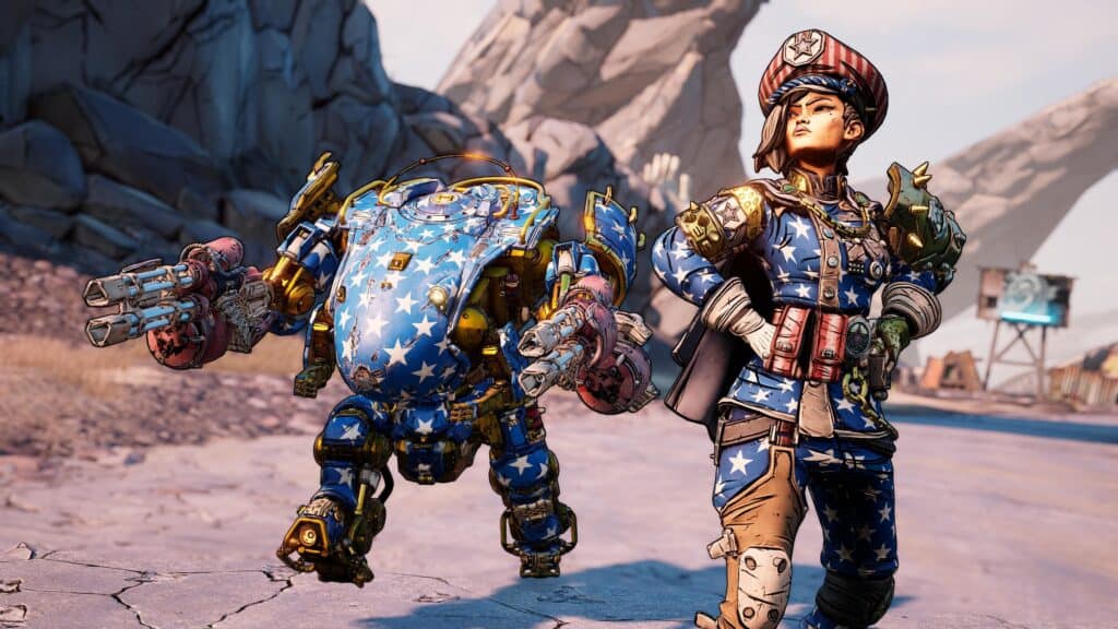 A Steam promotional image for Borderlands 3's Final Form Cosmetic Pack.