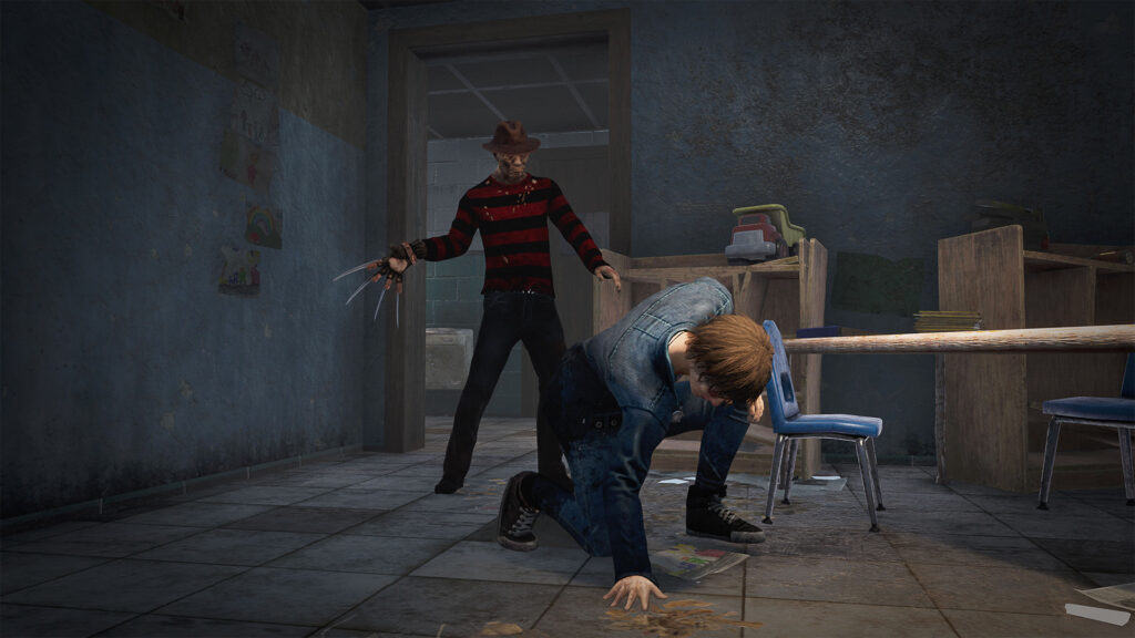 A promotional image for Dead By Daylight's A Nightmare on Elm Street.