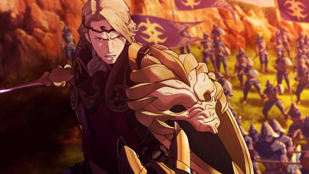 A character in Fire Emblem Fates press image.