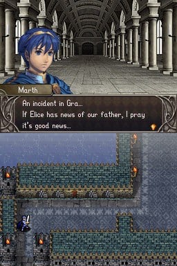 Marth in Fire Emblem: Shadow Dragon.