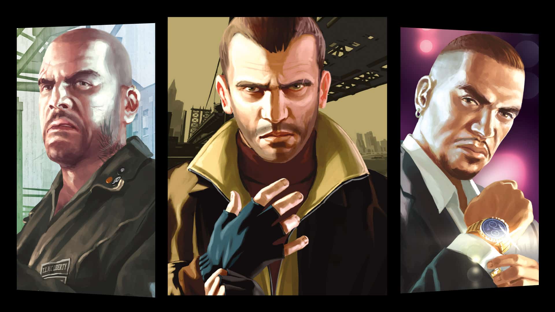 GTA IV characters promo