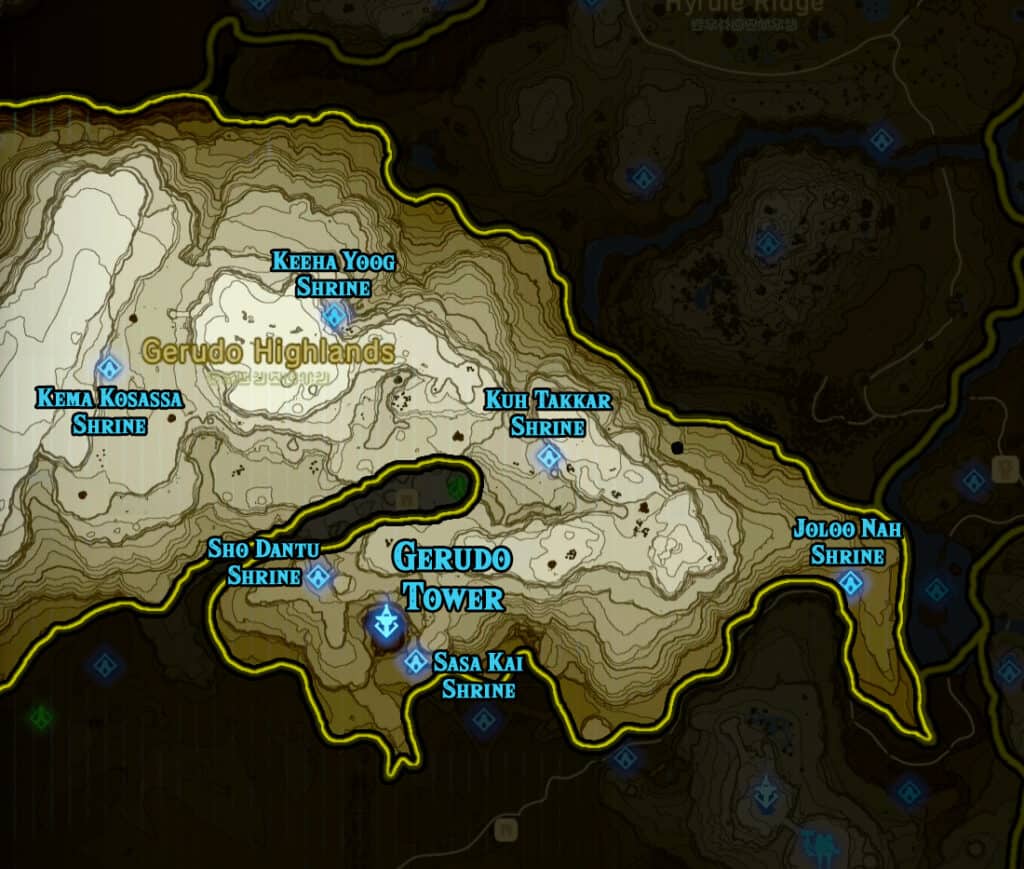 Zelda: Breath of the Wild - All Shrine Locations - Cheat Code Central