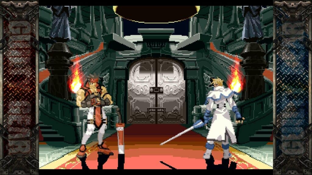 Guilty Gear original Sol and Kiske