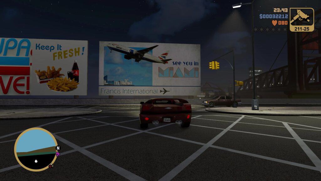 III HD Classic Sign Textures mod for Grand Theft Auto III.
