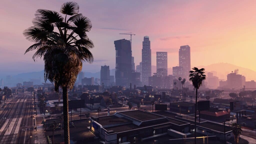 GTA V city promo photo