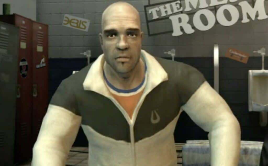 GTA IV men's room episode screenshot