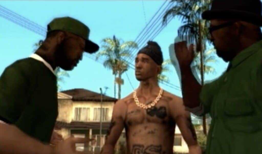 GTA San Andreas The Introduction screenshot