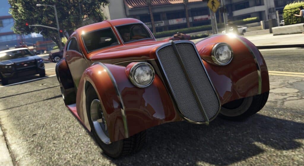 GTA V Z-Type promo shot