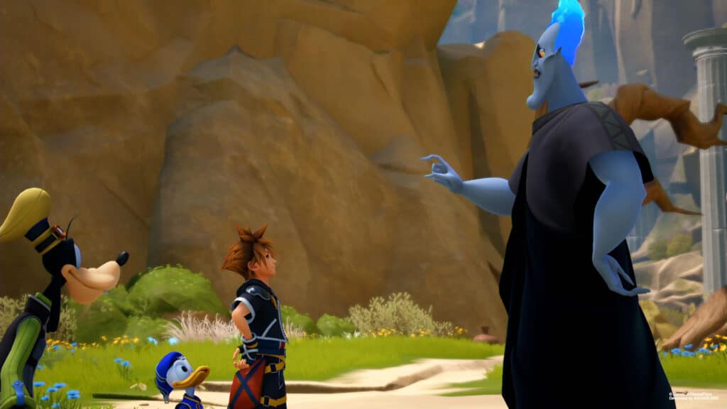 An official promotional image for Kingdom Hearts III.
