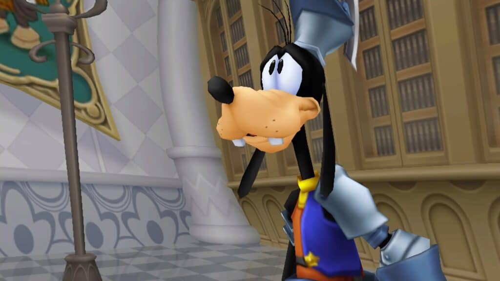 An in-game screenshot from Kingdom Hearts Re:Coded.