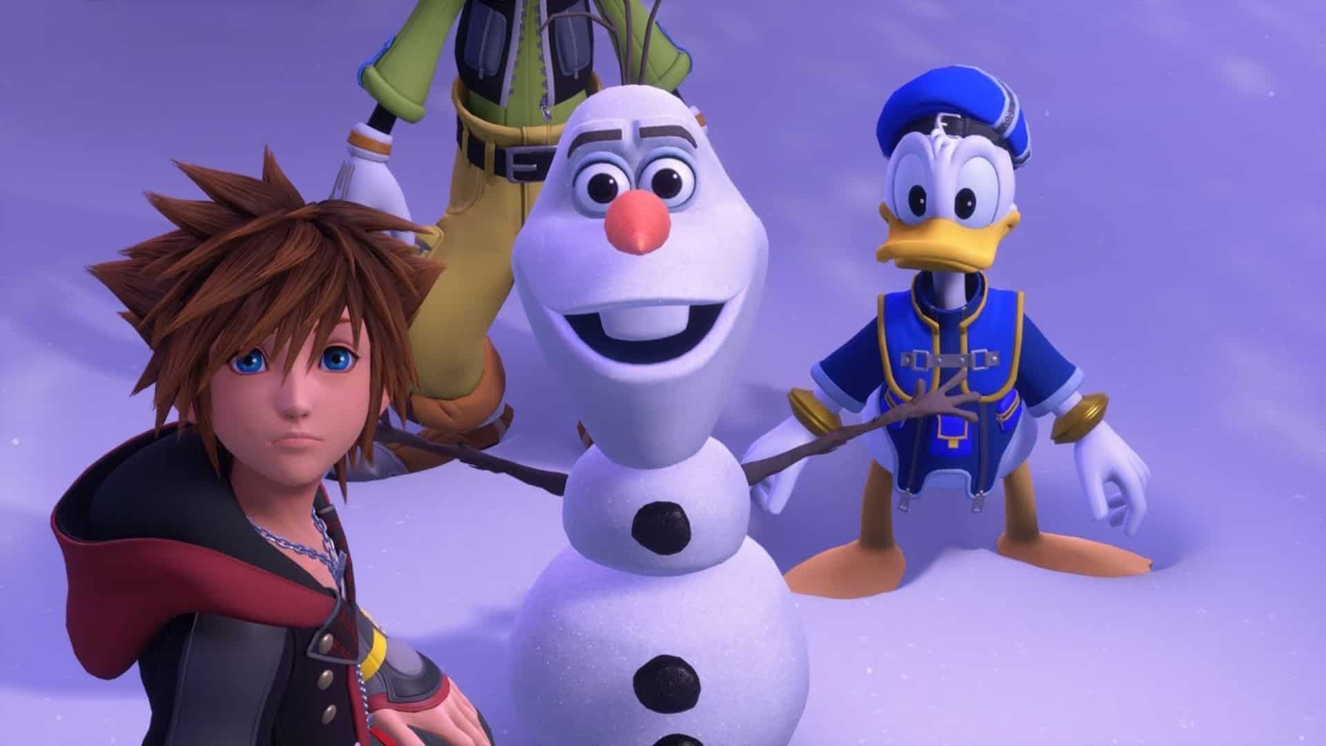An official promotional image for Kingdom Hearts III.